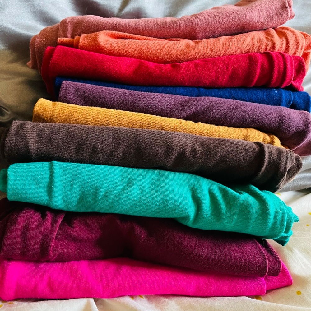 Lot of 10 Cotton Bike Shorts
